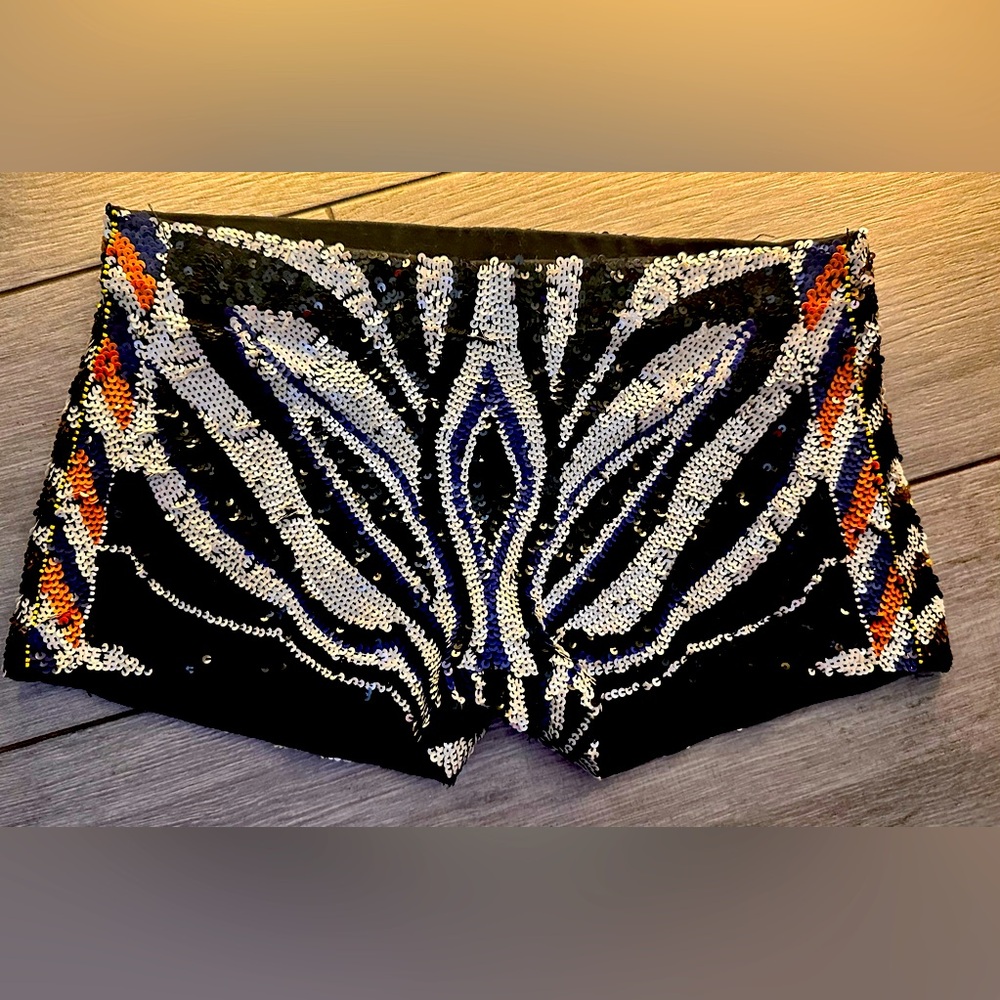 K & I I Hand crafted shorts hot pants party festival